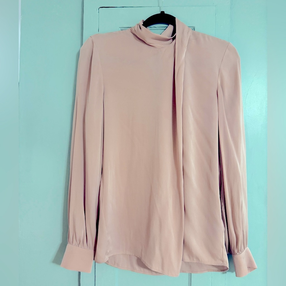 Elie Tahari Soft Pink Blouse